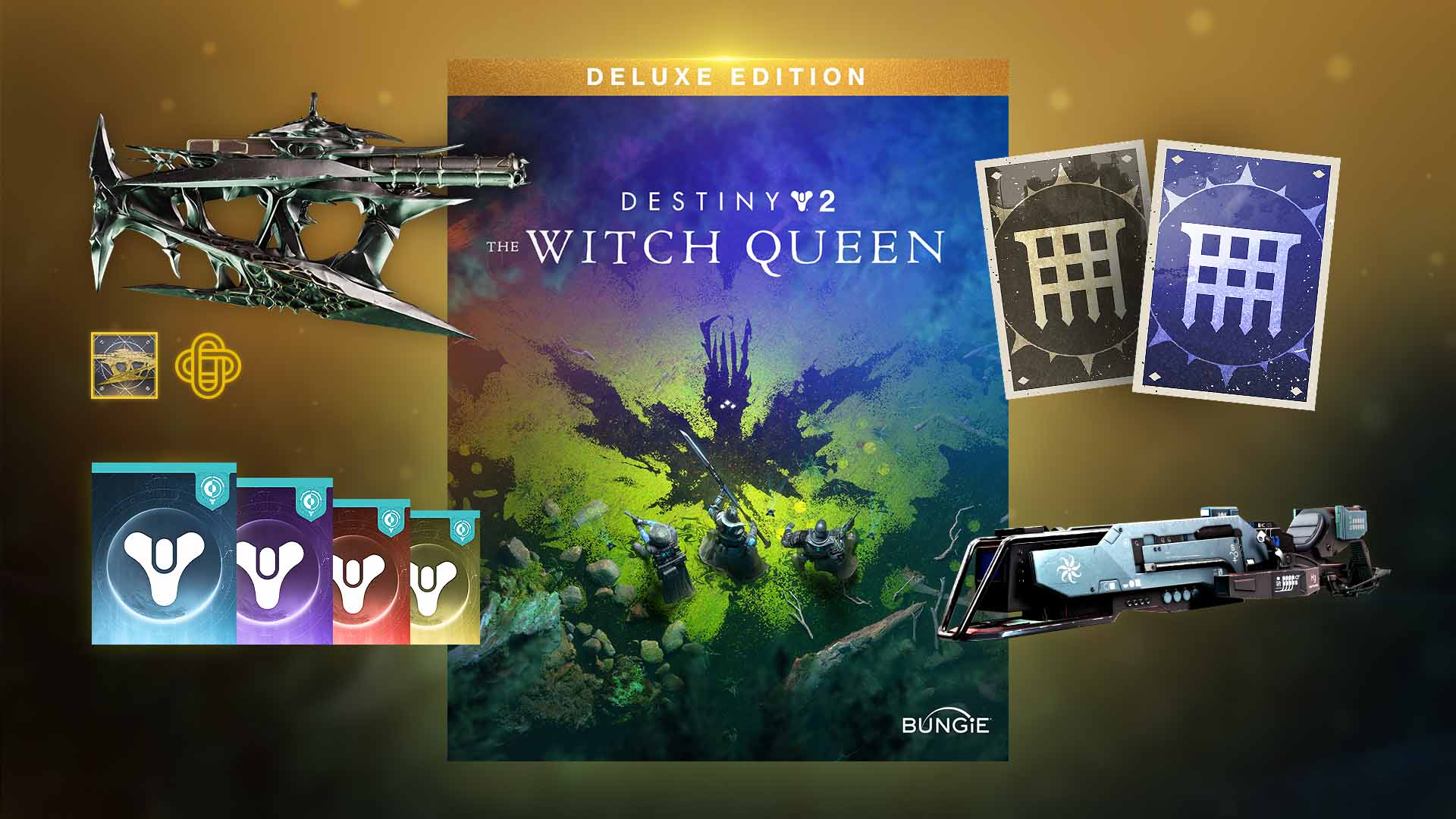 Ключи destiny 2. Deluxe-издание Destiny 2: Королева-ведьма. Шпиль хранителя Destiny 2. Destiny 2 Королева ведьма. Destiny 2 Witch Queen Deluxe Edition.